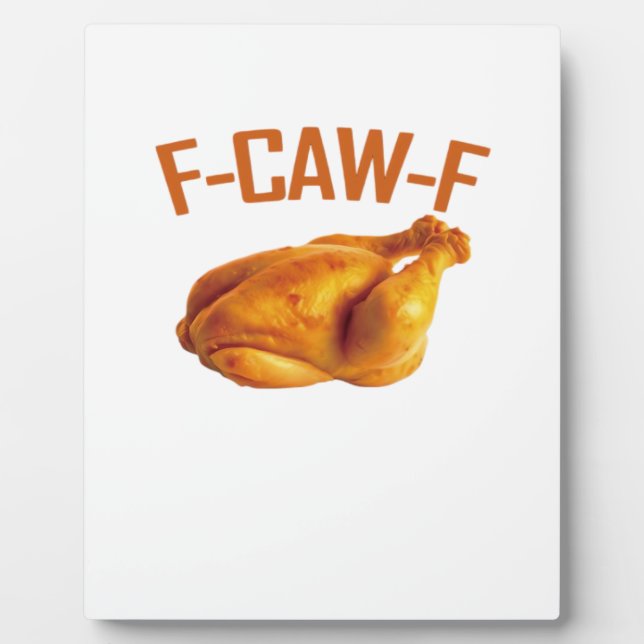 F-Caw-F Chicken Classic Fotoplatte (Vorderseite)