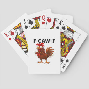 F-Caw-F Chicken Classic Spielkarten
