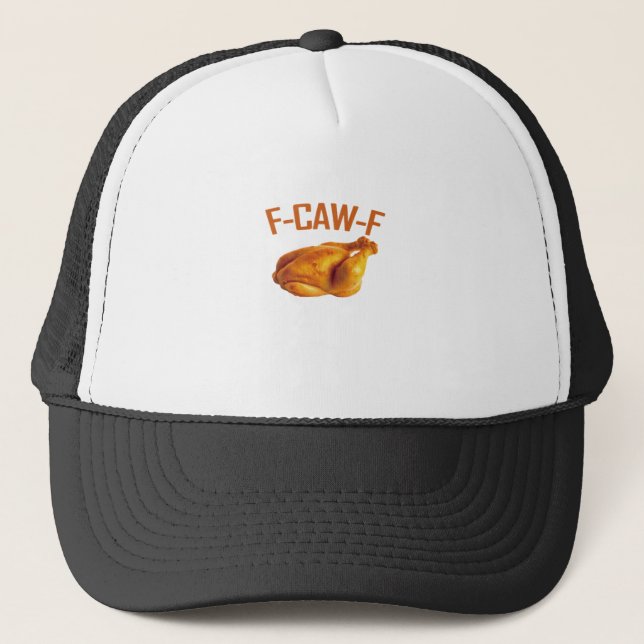F-Caw-F Chicken Classic Truckerkappe (Vorderseite)