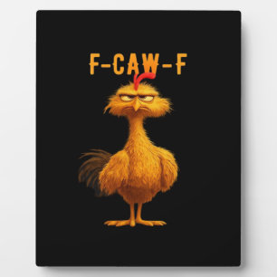 F-Caw-F-Chicken Essential Minimal Clean Fotoplatte