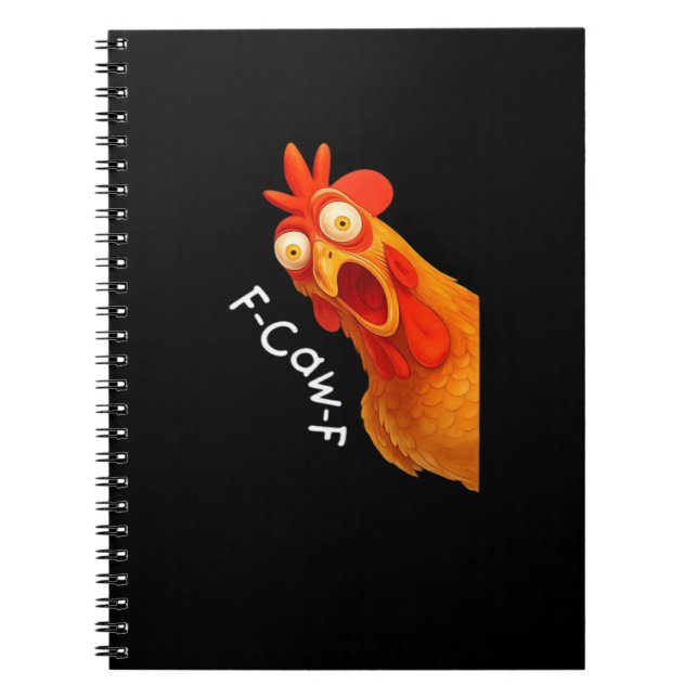 F-Caw-F Chicken Essential Minimal Clean Notizblock (Vorderseite)
