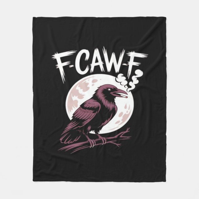 F-Caw-F Classic Minimal Clean Fleecedecke (Vorderseite)