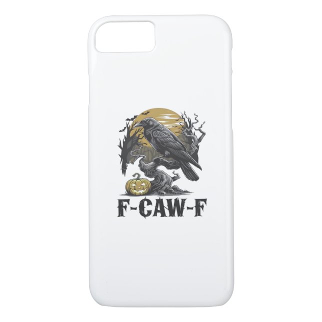 F-Caw-F Classic Minimal Design Case-Mate iPhone Hülle (Rückseite)