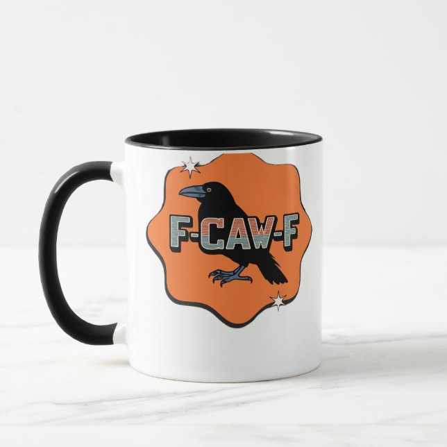 F-Caw-F Classic Trendy Casual Tasse (Links)