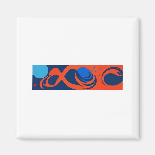 F-Caw-F Classic Trendy Style Magnet (Vorne)