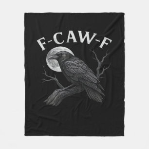 F-Caw-F Cool Einzigartig Fleecedecke