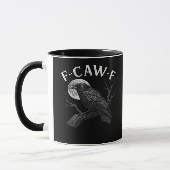 F-Caw-F Cool Einzigartig Tasse (Links)