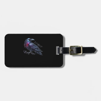 F-Caw-F Crow Classic Retro Style Gepäckanhänger