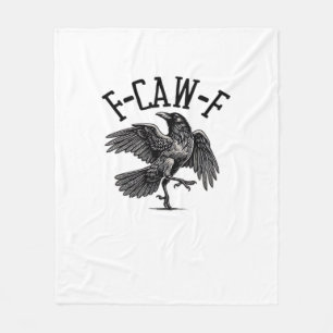 F Caw F Crow Kreative Freizeitkleidung Fleecedecke