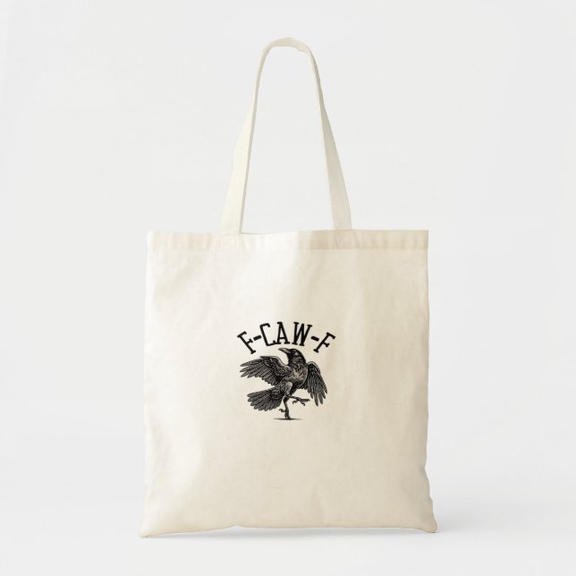 F Caw F Crow Kreative Freizeitkleidung Tragetasche (Vorne)