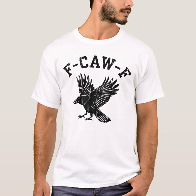 F CAW F Crow T-Shirt (Vorderseite)