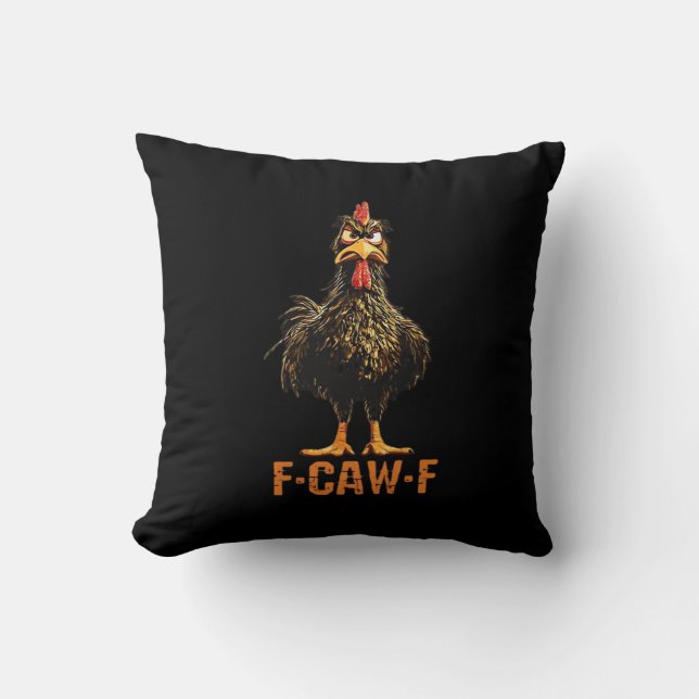 F-Caw-F Einfach sauber Kissen (Vorderseite)