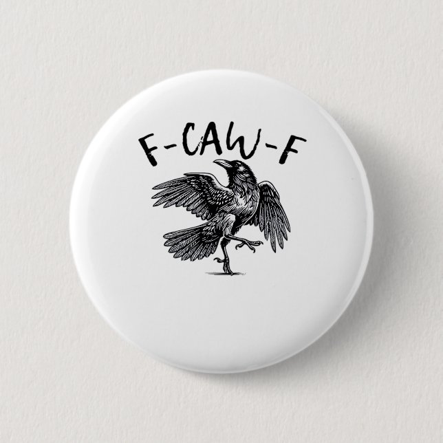 F Caw F Essential Classic Aesthetic Button (Vorderseite)