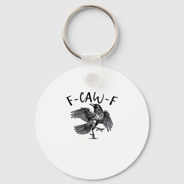F Caw F Essential Classic Ästhetik Schlüsselanhänger (Vorderseite)