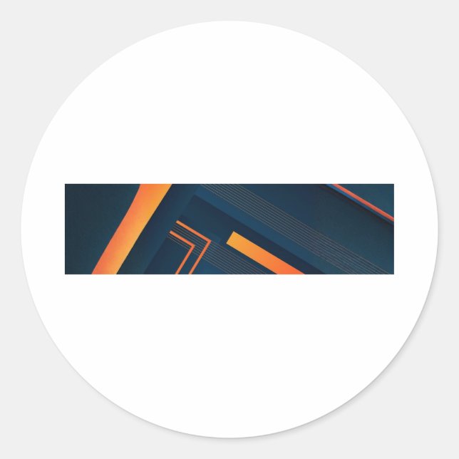 F-Caw-F Essential Creative Style Runder Aufkleber (Vorderseite)