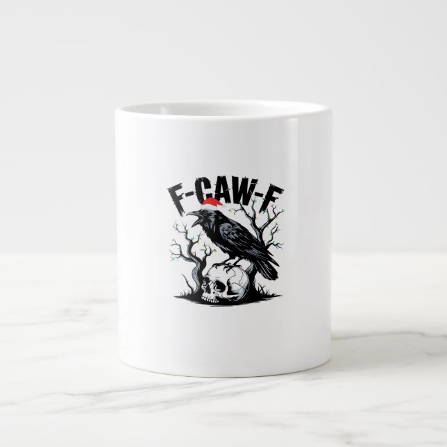 F-Caw-F Essential Funny Quote Jumbo-Tasse (Vorderseite)