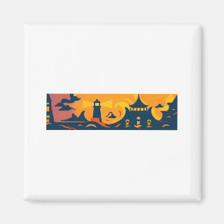 F-Caw-F Essential Retro Klassiker Magnet