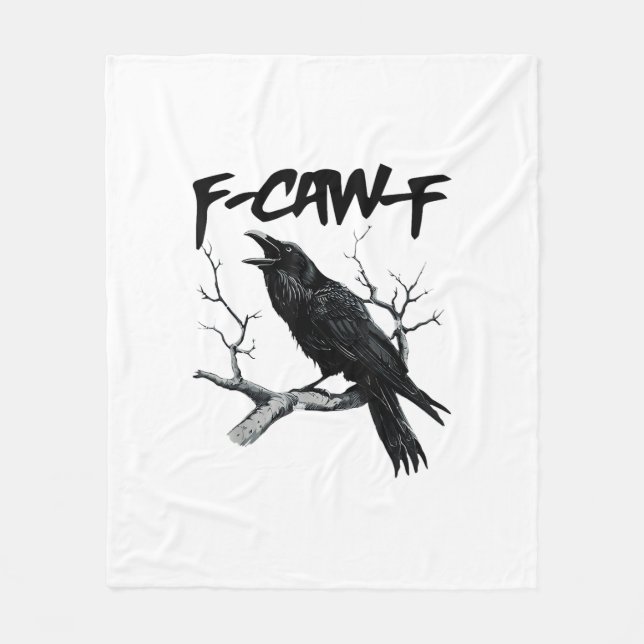 F-Caw-F Fleecedecke (Vorderseite)