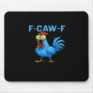 F-Caw-F Graphic Gear Kreatives Design Mousepad