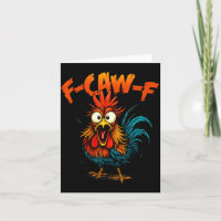 F Caw F Hahn Lustiger Krähe Fcawf Hühnerflüsterer