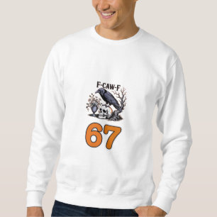 F-Caw-F Halloween Klassiker Hühnchen Sweatshirt