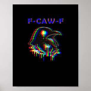 F-Caw-F Halloween-Musikparty Essentials Poster