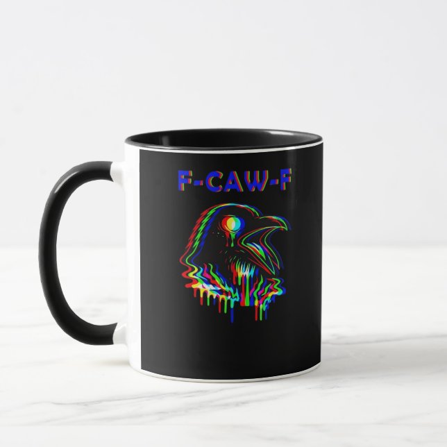 F-Caw-F Halloween-Musikparty Essentials Tasse (Links)