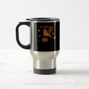 F-Caw-F Halloween Retro Klassiker Reisebecher