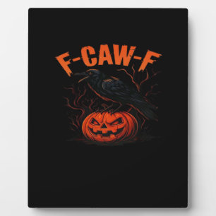 F-Caw-F Halloween-Trend Casual Fotoplatte
