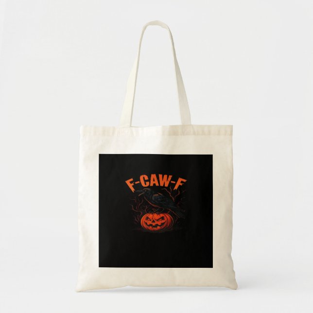 F-Caw-F Halloween-Trend Casual Tragetasche (Vorne)