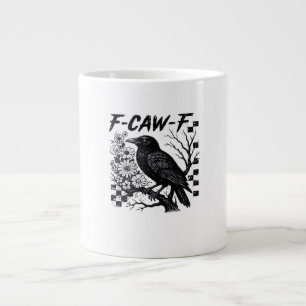 F-Caw-F Halloween-Vogel Jumbo-Tasse