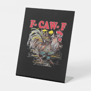 F-Caw-F Hei Hei Moana Hahn Klassisches Lustiges Gr Sockelschild