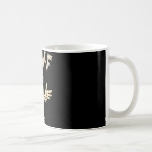 F-caw-f Huhn Weite Augen Lustiger Bauernhof Cartoo Kaffeetasse