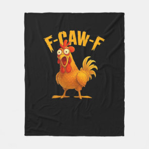 F-Caw-F-Huhn Wesentlich Vintage Cool Fleecedecke
