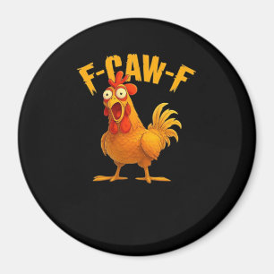 F-Caw-F-Huhn Wesentlich Vintage Cool Magnet