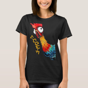F-caw-f Hühner Zitat Hahn Fcawf Lustig Fawk Off T-Shirt
