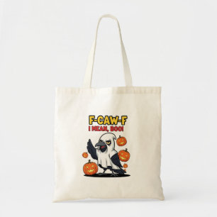 F-Caw-F I Gemein Boo Funny Spooky Halloween Skull Tragetasche