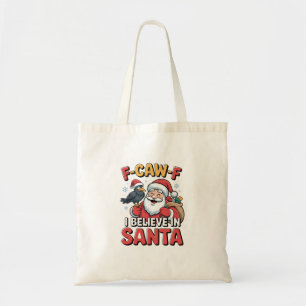 F-Caw-F Ich glaube an Weihnachts-Weihnachtskrippe Tragetasche