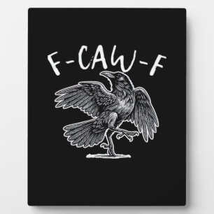 F-Caw-F im Vintage-Stil Fotoplatte