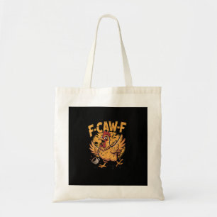 F-Caw-F Kaffee Huhn Hahn Lustiger Vogel F-Caw-F Tragetasche