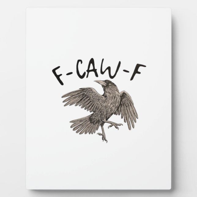 F-Caw-F Klassisch Ästhetisch Casual Fotoplatte (Vorderseite)