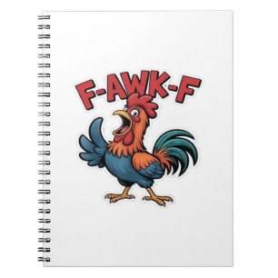 F-Caw-F Klassisch Cool Einzigartig Notizblock