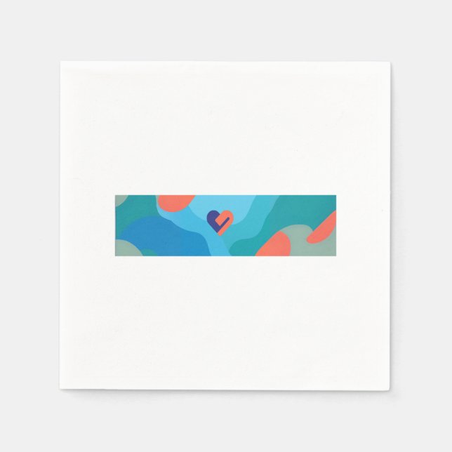 F-Caw-F Klassisch Minimal Sauber Serviette (Vorderseite)