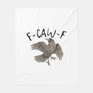 F-Caw-F Klassische Ästhetik Casual Fleecedecke