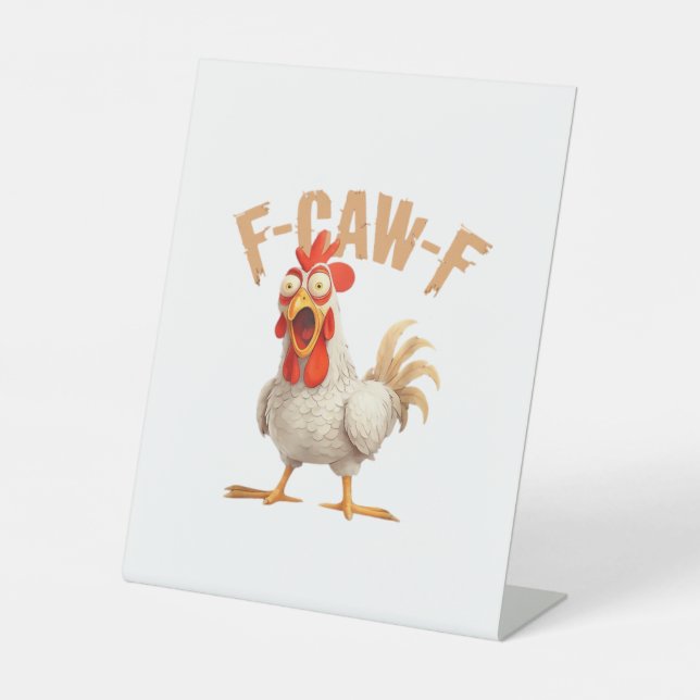F-Caw-F Klassischer ästhetischer Stil Sockelschild (Vorderseite)