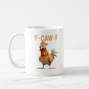 F-Caw-F Klassischer Retro-Stil Kaffeetasse