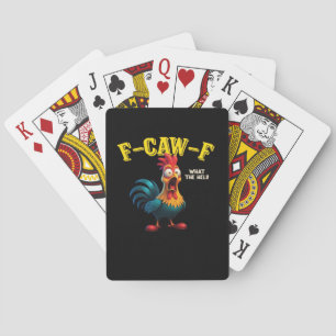 F Caw F Klassisches Design Spielkarten