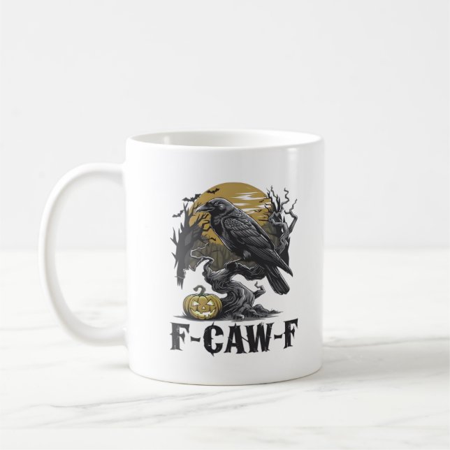F-Caw-F Klassisches Minimaldesign Kaffeetasse (Links)