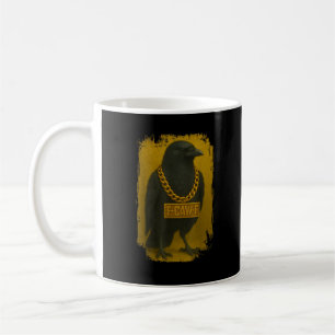 F-Caw-F Krähe Lustige Anführungszeichen Rabe Vogel Kaffeetasse