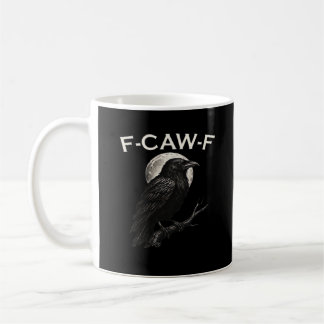 F-Caw-F Krähe Lustige Krähe F-Caw-F Gear Minimal S Kaffeetasse